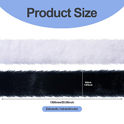 2 нити 2 цвета поликоттон вышивка шитье отделка DIY-TA0012-47