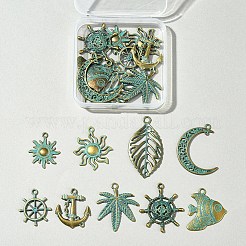 9 стиль подвески из цинкового сплава FIND-FS0002-71