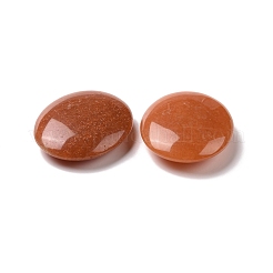 Натуральный красный авантюрин овальный пальмовый камень&nbsp;G-P415-55B