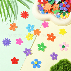 300 шт. 5 стиля цветочных нетканых аксессуаров&nbsp;DIY-SC0031-15