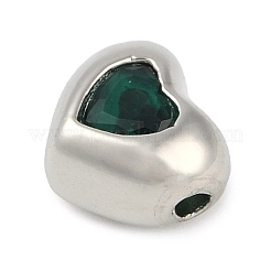 Латунные микро проложить кубического циркония бусы KK-L219-21P-03