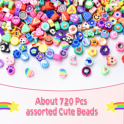 Наборы для изготовления браслетов из полимерной глины своими руками&nbsp;DIY-YW0011-31