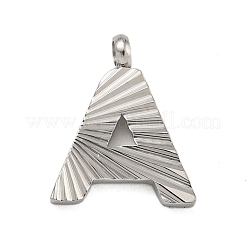 Подвески из нержавеющей стали 304 с буквами a~z&nbsp;STAS-G345-01P