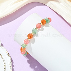 Armbänder aus natürlichen Edelsteinen und nichtmagnetischem synthetischem Hämatit für Damen&nbsp;BJEW-JB13902