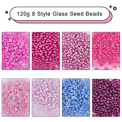 120 г 8 стеклянных бисера&nbsp;SEED-NB0001-32