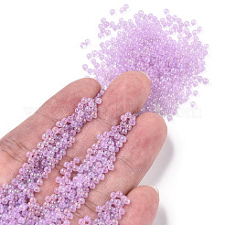 Светящиеся прозрачные стеклянные круглые бусины&nbsp;GLAA-F124-D09-A