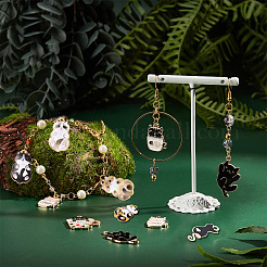 Подвески из сплава эмали 40шт 10 стиля&nbsp;ENAM-SC0002-61