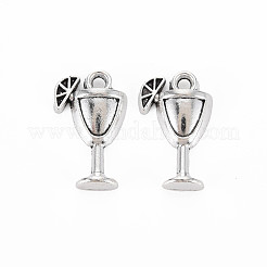 Pendentifs en alliage de style tibétain pour émail&nbsp;TIBEP-N011-002