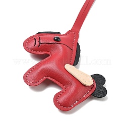 Pferdeanhänger aus PU-Leder&nbsp;HJEW-A012-01D