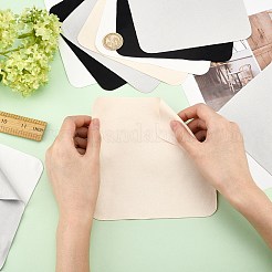 20 шт. 4-х цветная замшевая ткань для чистки очков AJEW-GF0003-61