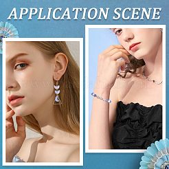 Прозрачные стеклянные бусины смешанного стиля GLAA-SC0002-17D