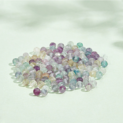 2 нити натуральных флюоритовых бусин нити G-NB0004-60