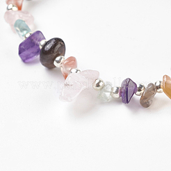 Браслеты из натурального и синтетического драгоценного камня&nbsp;BJEW-JB02084-06