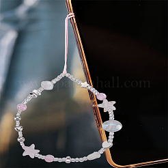 1 шт акриловые стеклянные бусины мобильная цепочка&nbsp;AJEW-LP0004-74