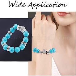 32 шт. 8 бусины из нержавеющей стали 201 STAS-UN0025-11