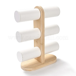 3-ярусные стеллажи-органайзеры для деревянных браслетов ODIS-B001-03