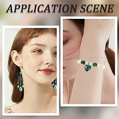 240 шт. 8 стиля тибетских сплавных бусин в форме цветка&nbsp;FIND-SP0001-65