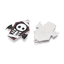 Подвески из сплава и эмали на тему Хэллоуина&nbsp;X-ENAM-T021-31D-01P