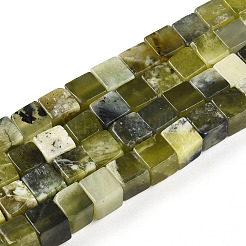 Природного нефрита Xiuyan бисер нитей G-T140-42