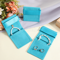 3 шт. прямоугольные бархатные конверты для упаковки TP-BBC0001-10A