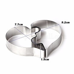 Формочки для печенья из нержавеющей стали марки 304 DIY-E012-01