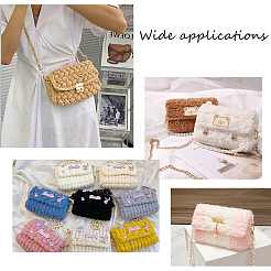 Diy прямоугольные пластиковые сетчатые наборы листов DIY-WH0301-11