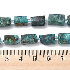 Натуральные бусы из хризоколлы и лазурита&nbsp;G-C275-A01-01