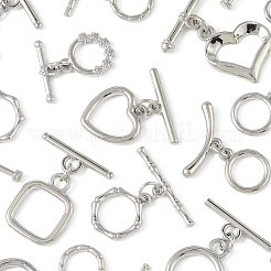 20 шт. 12-х стилевые застежки-тоглы из сплава FIND-FS0004-53P