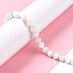 Fili di perline di selenite naturale&nbsp;G-F706-12B-02