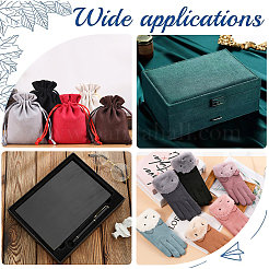 Самоклеящиеся обложки для книг из искусственной замши длиной 1.1 м. DIY-WH0491-89D