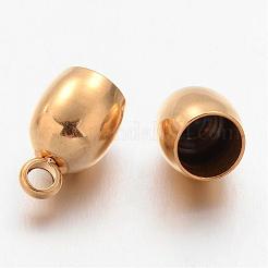 Ионное покрытие (IP) наконечники шнура из нержавеющей стали 304 STAS-K108-11G