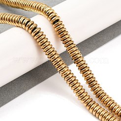 Гальванические нити из синтетических немагнитных гематитовых бусин&nbsp;G-H027-D01-02