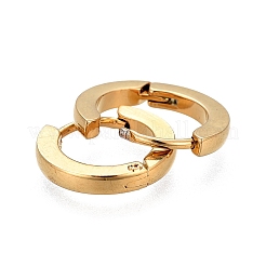 Серьги-кольца Huggie Hoop из нержавеющей стали 304&nbsp;LS-EJEW-L252-043A-G