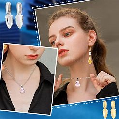 8 шт. 2 шт. плоских клеящихся подвесных скоб из нержавеющей стали 304 STAS-UN0039-95