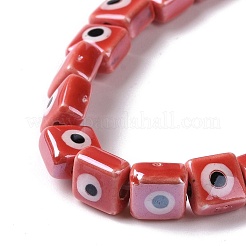 Бусины из фарфора и керамики ручной работы&nbsp;LAMP-B021-06F