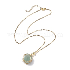 Ожерелья из нержавеющей стали 304 с цепочкой из троса&nbsp;NJEW-JN04715-02