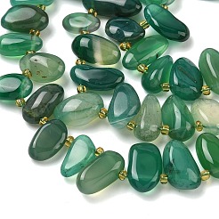 Природный агат бисер нитей&nbsp;G-P604-A15-01