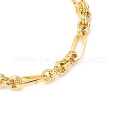 Braccialetti con ciondoli in acciaio inossidabile e avventurina verde naturale&nbsp;BJEW-JB12430