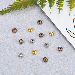 Тибетском стиле сплав Шарики прокладки&nbsp;PALLOY-CJ0001-52-RS