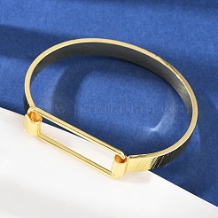 Элегантные латунные браслеты для женщин&nbsp;BJEW-C112-05G