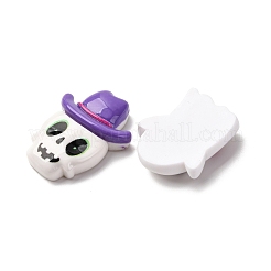 Кабошоны из непрозрачной смолы на тему Хэллоуина RESI-B033-01