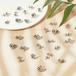 Фурнитура для сережек-гвоздиков из нержавеющей стали 304 STAS-UN0012-10