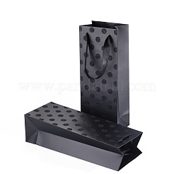 Papier-Wellenpunkt-Glitzerpulver-Tragetaschen zur Aufbewahrung&nbsp;ABAG-TAC0035-15A