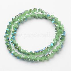 Гальванические стеклянные бусины&nbsp;EGLA-J138-A-HR05