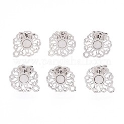 Фурнитура для сережек-гвоздиков из нержавеющей стали марки 304 STAS-S079-35B