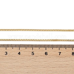 Ожерелья с цепочкой из латуни NJEW-K123-11G