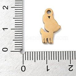 Подвески из нержавеющей стали 304 с эмалью&nbsp;STAS-G374-01G-04