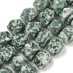 Natürliche grüne Fleck Jaspis Perlen Stränge&nbsp;GG-CBAF8A8-A01-01