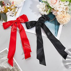 Große Haarspangen aus Polyester mit Krokodilklemmen&nbsp;AJEW-CP0008-42B-03