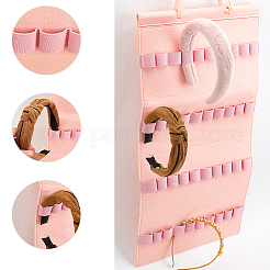 Войлочный подвесной органайзер для волос с когтями для женщин и девочек AJEW-WH0534-05B